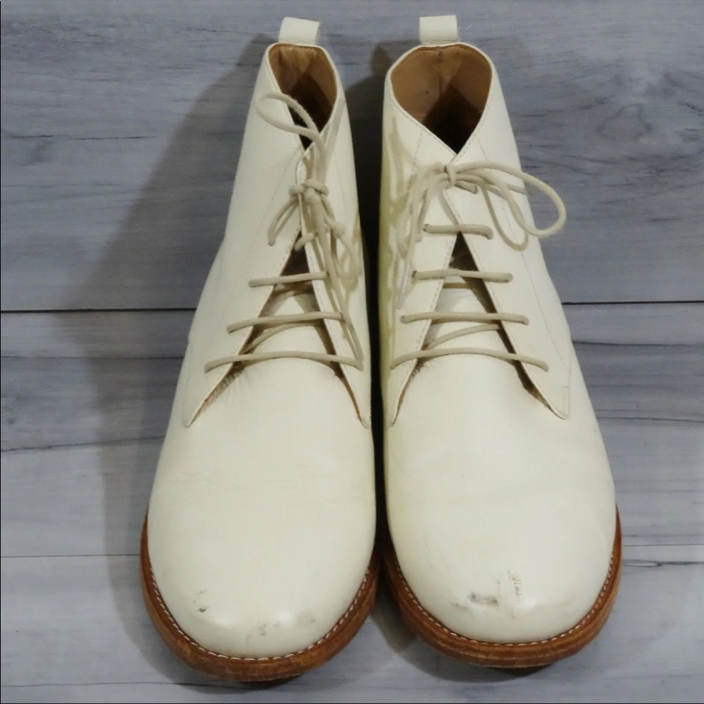 Fortress Inca white leather shoes Riri - Picture 4 of 8